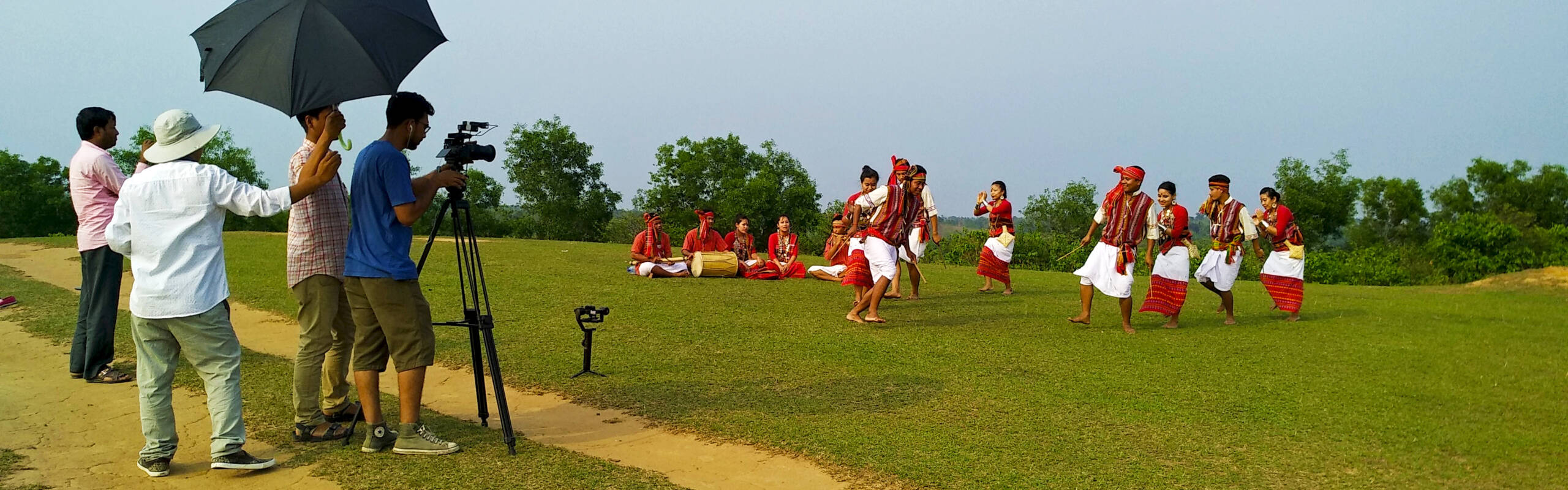 Video production team in Tripura